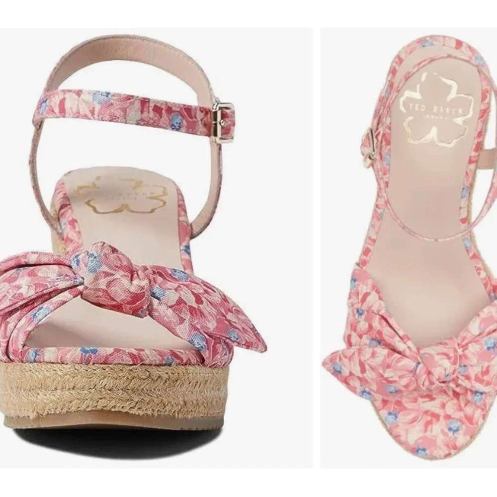 ✅Women's Ted Baker London Bryah New Romance Wedge Sandal - Picture 3 of 13